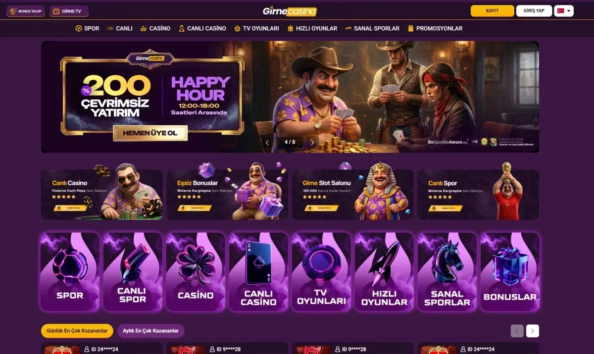Girne Casino ekran görüntüsü